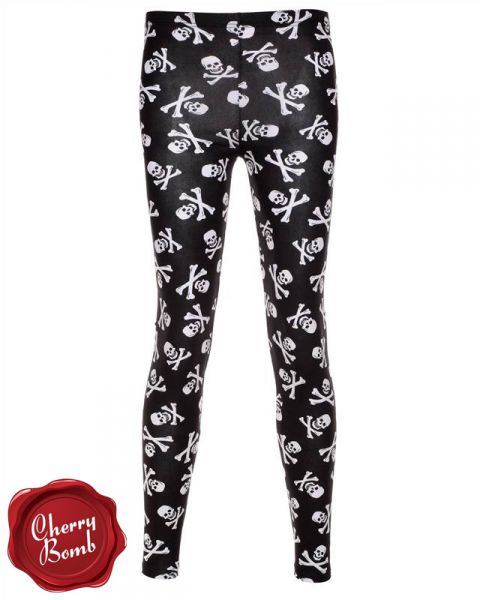 Legging de caveira