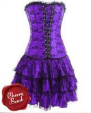 Vestido corset roxo