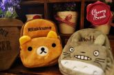 Mochila pelucia Totoro e Bear